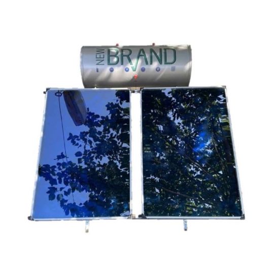 Εικόνα της ΗΛΙΑΚΟΣ ΘΕΡΜΟΣΙΦΩΝAΣ 200 ΛΙΤΡΩΝ NEWBRAND  ΜΕ ΕΠΙΦΑΝΕΙΑ ΣΥΛΛΕΚΤΗ 3 τμ  Διπλής  ενέργειας ΚΕΡΑΜΟΣΚΕΠΗΣ